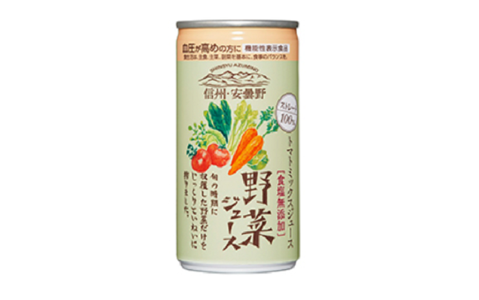 信州・安曇野野菜ジュース（無塩）
